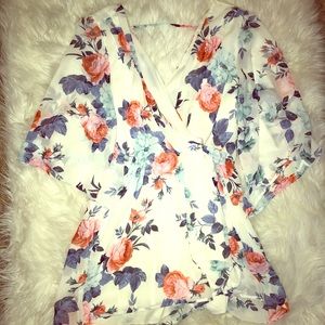 Charolette Russe flower romper